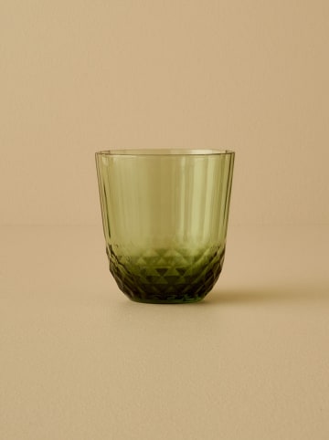 BELLA MAISON Glas "Colore" in Grün - 320 ml