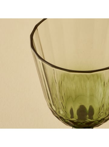 BELLA MAISON Wijnglas groen - 310 ml