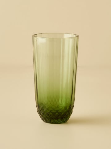 BELLA MAISON Glas "Colore" in Grün - 345 ml