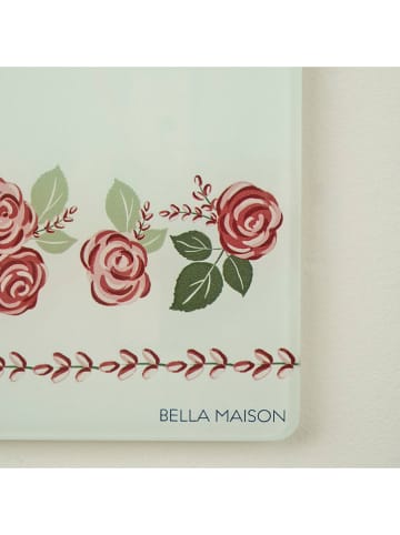 BELLA MAISON Deska "Rose" w kolorze kremowo-szaroróżowym do krojenia - 35 x 25 cm