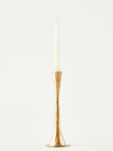 BELLA MAISON Kaarshouder "Dupni" goudkleurig - (H)23 x Ø 7 cm
