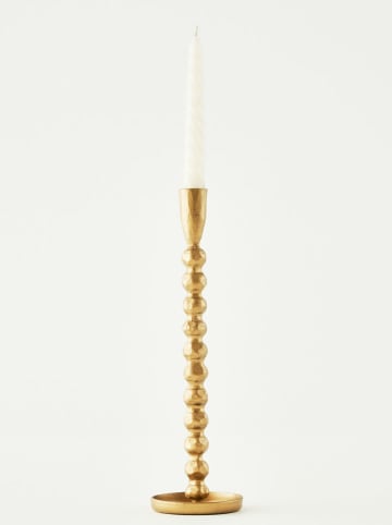 BELLA MAISON Kerzenständer "Sofya" in Gold - (H)33 x Ø 9 cm