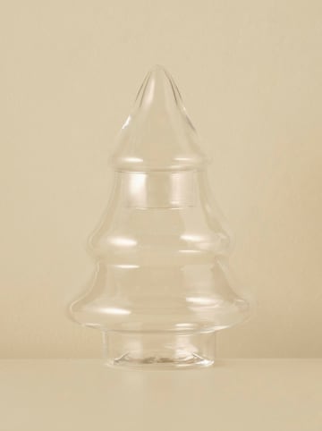 BELLA MAISON Dekoobjekt in Transparent - (H)26 x Ø 18 cm