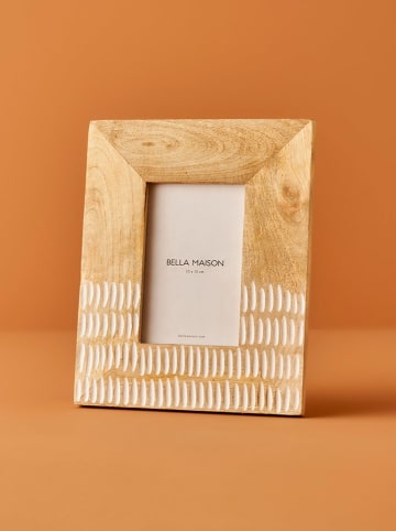 BELLA MAISON Bilderrahmen "Edna" in Hellbraun - (B)20 x (H)25 cm