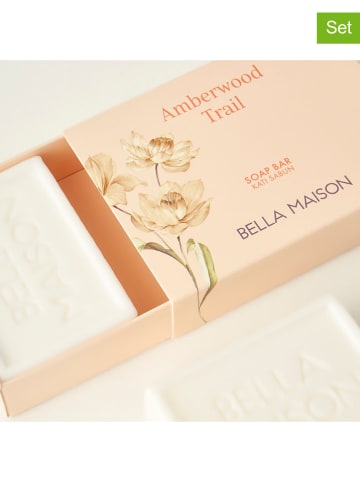 BELLA MAISON 2er-Set: Seifenstücke ''Amberwood Trail'' - 2x 75 g