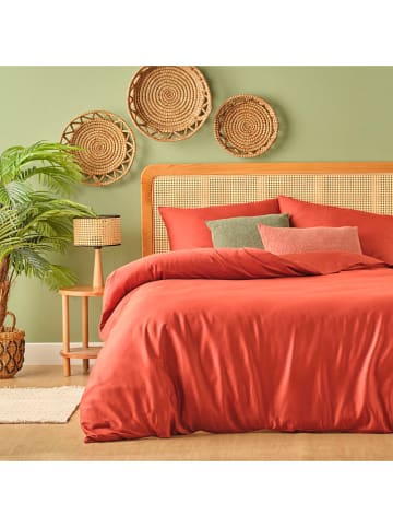 BELLA MAISON 3-delige satijnen beddengoedset "Supreme" rood