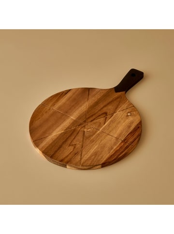 BELLA MAISON 2-delige pizzaset bruin