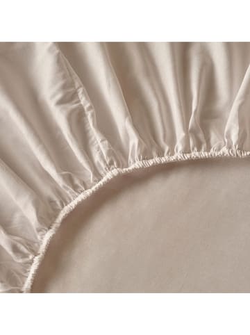 BELLA MAISON Satin-Spannbettlaken "Basic" in Weiß