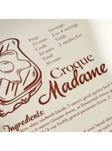 BELLA MAISON 8-delig ontbijtservies crème/bruin