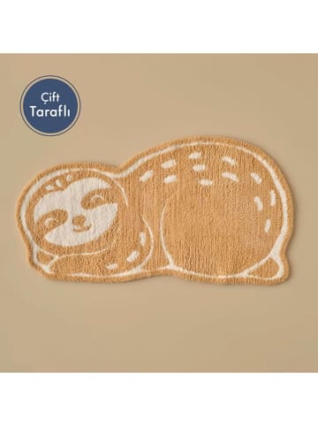 BELLA MAISON Tapijt "Sloth" beige - (L)50 x (B)95 cm