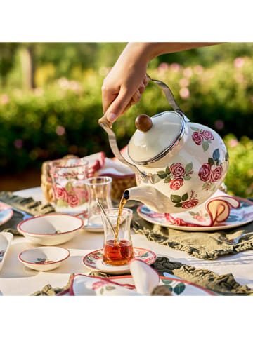 BELLA MAISON 26-częściowy zestaw w kolorze biało-jasnoróżowym