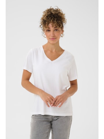 Kaffe Koszulka w kolorze białym