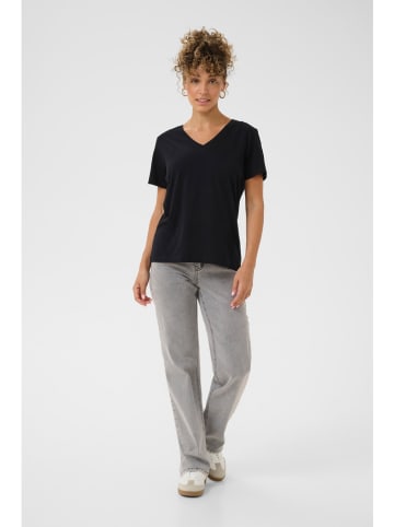 Kaffe Shirt in Schwarz