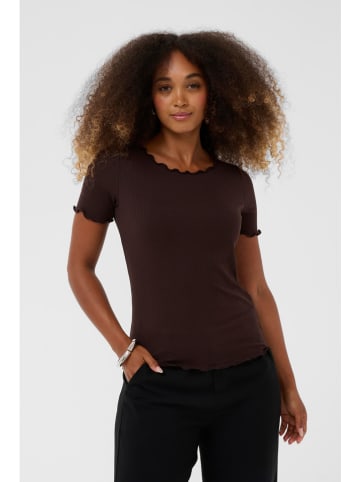 Cream Shirt in Dunkelblau