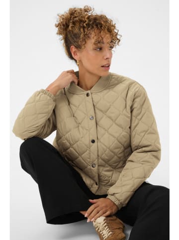 Cream Steppjacke in Oliv