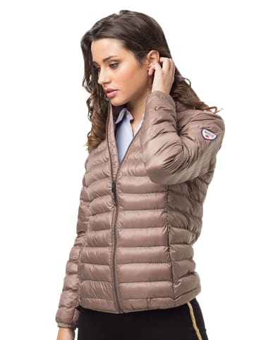 Northwood Kurtka pikowana w kolorze szarobrązowym