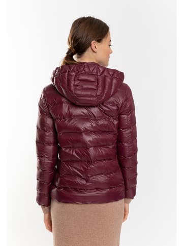 Northwood Steppjacke "Kirsten" in Bordeaux
