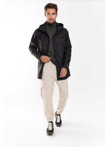 Northwood Kurtka przeciwdeszczowa "Riley" w kolorze czarnym