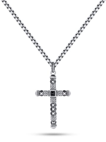 Uomo Srebrna zawieszka z onyksem