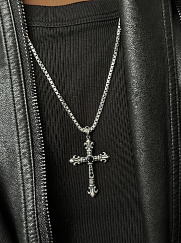 Uomo Silber-Anhänger mit Edelsteinen