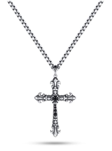 Uomo Srebrna zawieszka z cyrkoniami