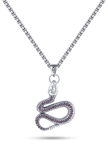 Uomo Srebrna zawieszka z cyrkoniami