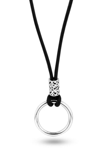 Uomo Zilveren ketting met hanger - (L)55 cm