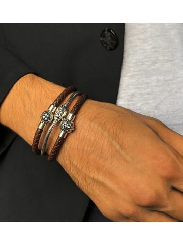 Uomo Leren armband