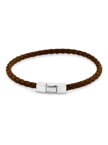 Uomo Leder-Armband in Braun