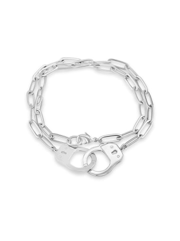 Uomo Zilveren armband met sierelement