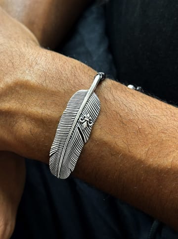 Uomo Silber-Armband mit Schmuckelement