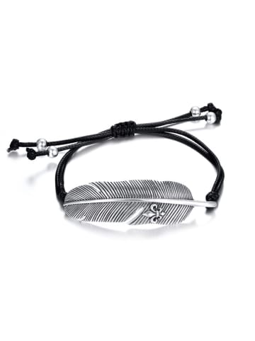 Uomo Zilveren armband met sierelement