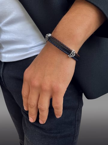 Uomo Leren armband