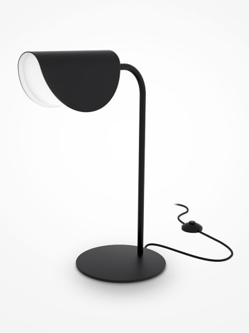 Maytoni Lampa stołowa "Mollis" w kolorze czarnym - wys. 43 cm