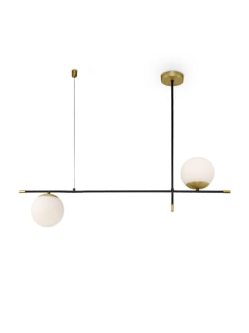 Maytoni Hängeleuchte "Nostalgia" in Weiß/ Schwarz - (B)95 x (H)76 cm