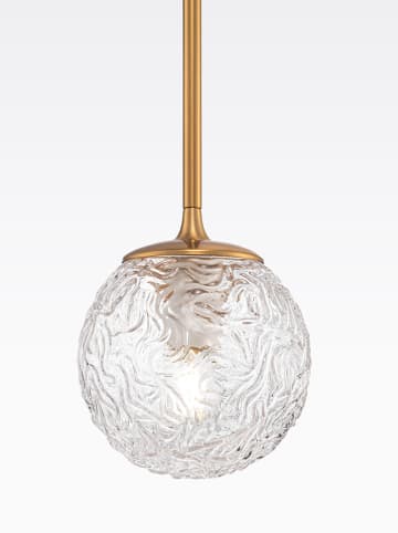 Maytoni Lampa wisząca w kolorze złotym - wys. 150 x Ø 15 cm