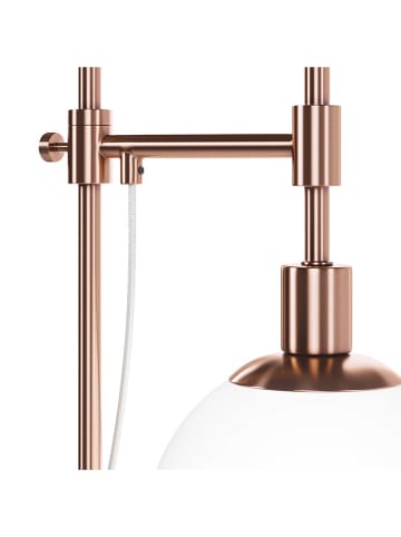 Maytoni Lampa stołowa "Erich" w kolorze różowozłotym - 21,5 x 65 x 17 cm