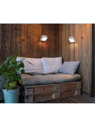 FH Lighting Ledwandlamp wit - (B)7,5 x (H)7,5 cm