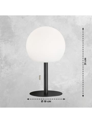 FISCHER & HONSEL LED-Tischleuchte "Trivento" in Weiß - (H)31 x Ø 18 cm