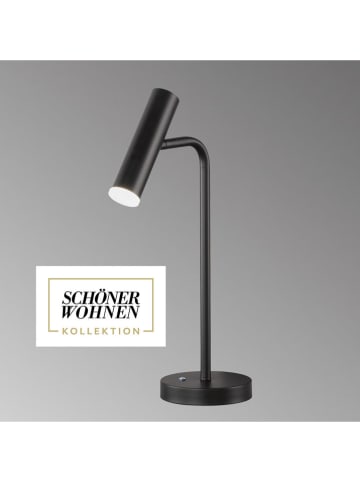 FH Lighting Lampa stołowa LED "Stina" w kolorze czarnym - wys. 48 x Ø 14 cm