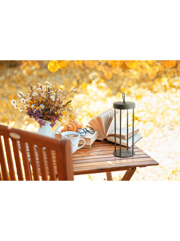 FH Lighting Ledtafellamp "Kante" zwart - (H)36 x Ø 13 cm