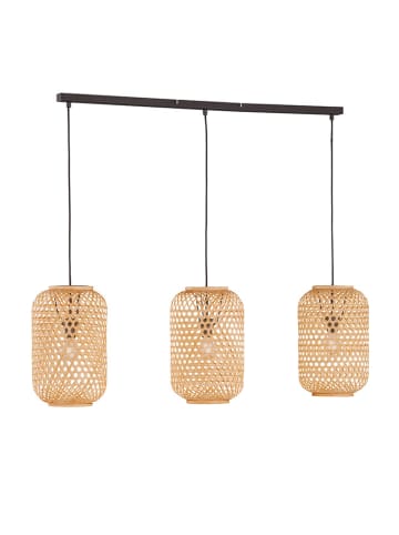 Schöner Wohnen Kollektion Lampa wisząca "Calla" w kolorze jasnobrązowym - 110 x 250 cm