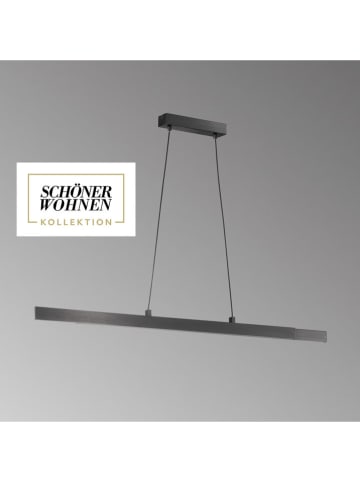 FH Lighting LED-Pendelleuchte "Stripe" in Schwarz - (B)140 x (H)250 cm