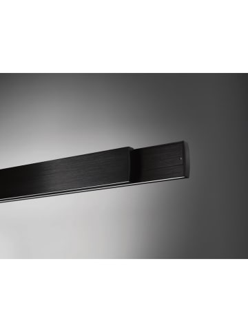 FH Lighting Led-hanglamp "Stripe" zwart - (B)140 x (H)250 cm