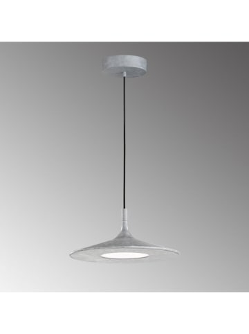 FH Lighting Lampa wisząca LED "Slim" w kolorze szarym - Ø 45 cm