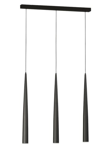 FH Lighting Led-hanglamp "Cone" zwart - (B)76 x (H)160 x (D)6 cm