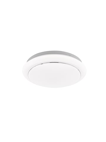 FISCHER & HONSEL LED-Deckenleuchte "Tivoli" in Weiß - (H)6,5 x Ø 38 cm