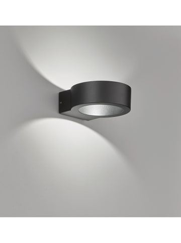 FISCHER & HONSEL Lampa zewnętrzna LED "Torres" w kolorze czarnym - 12,5 x 4,5 cm