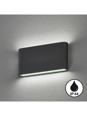 FISCHER & HONSEL Lampa zewnętrzna LED "Scone" w kolorze czarnym - 17,5 x 9 x 3 cm