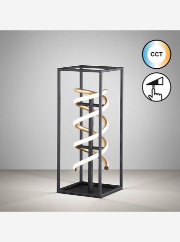 FISCHER & HONSEL Ledtafellamp "Gian" zwart - (B)20 x (H)50 cm